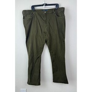 Polo Ralph Lauren Varick Slim Straight Pants Men 42x30 Olive Green Stretch Prepp